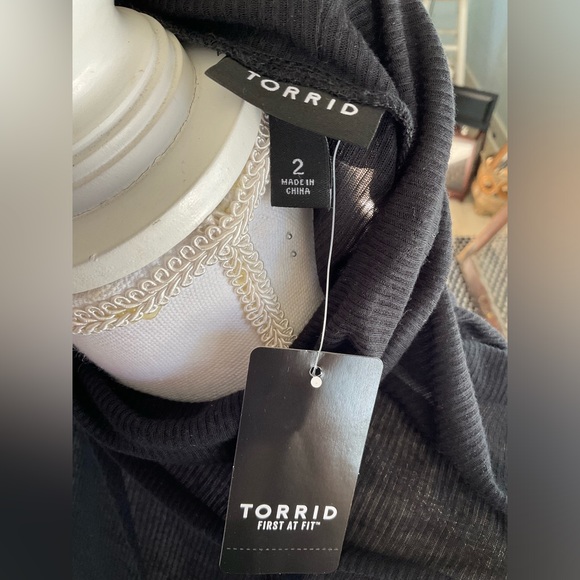 NWT Torrid Sheer Turtleneck - Picture 3 of 4